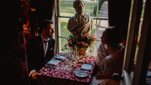 Intimate wedding in the Salon Privee