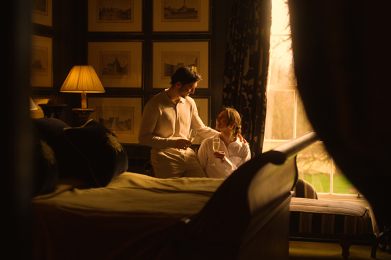 Cosy moment in the Benjamin Franklin Suite